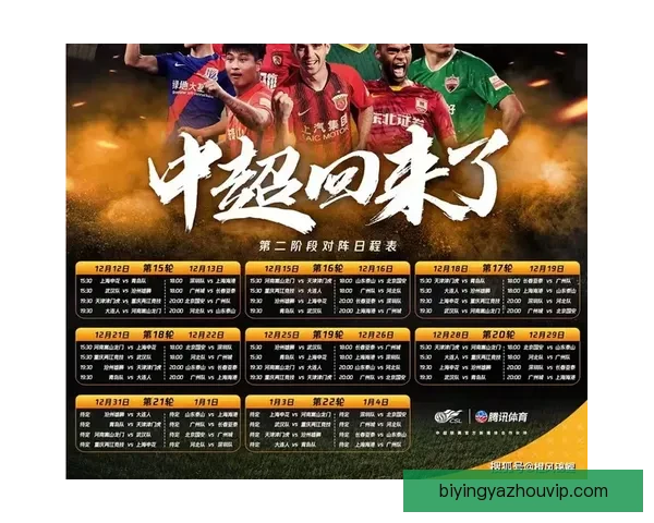 苏州超级联赛赛程阶段详细安排与各队比赛时间解析